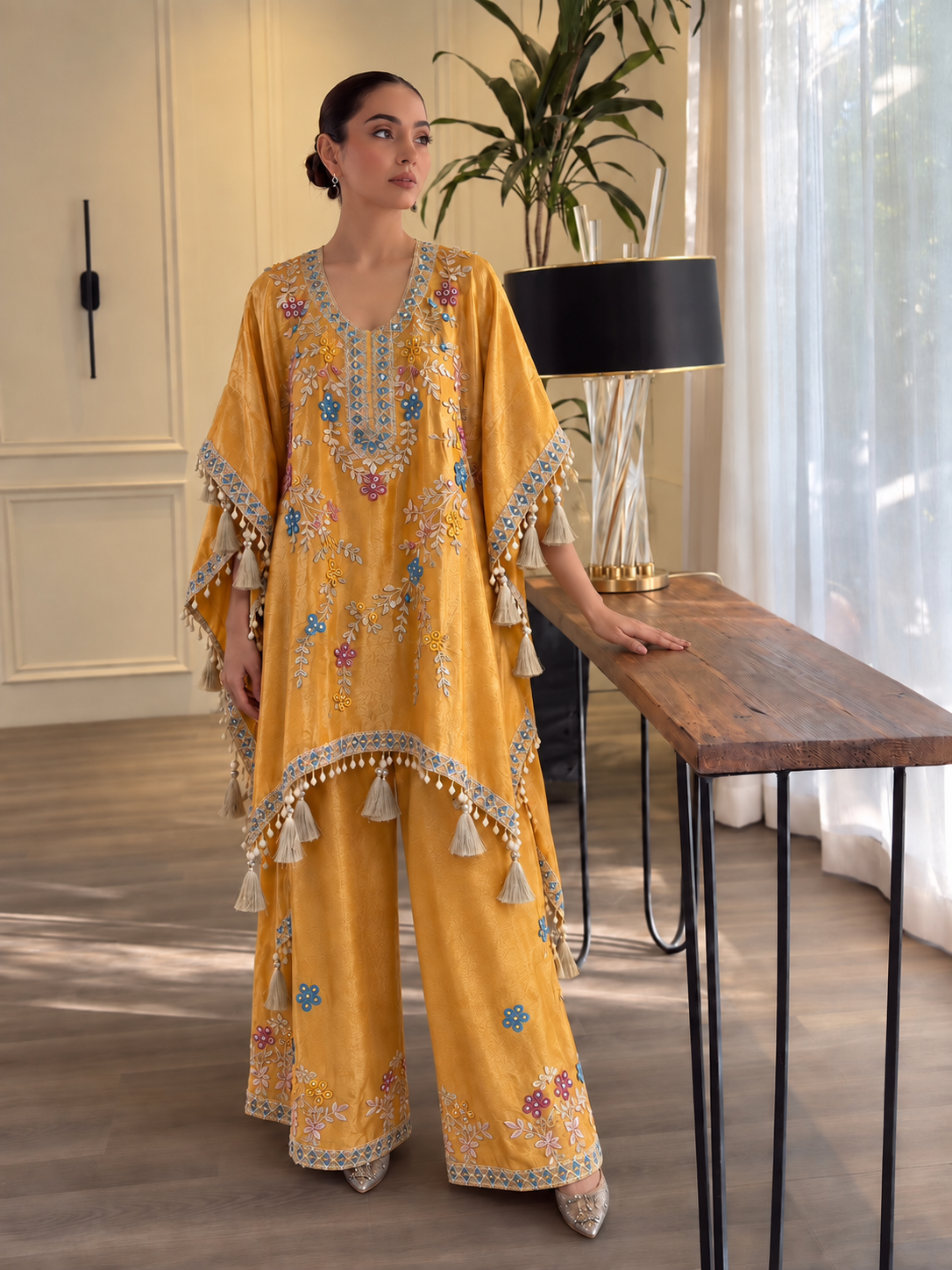 Noorani Kaftan & Farshi Salwar Set