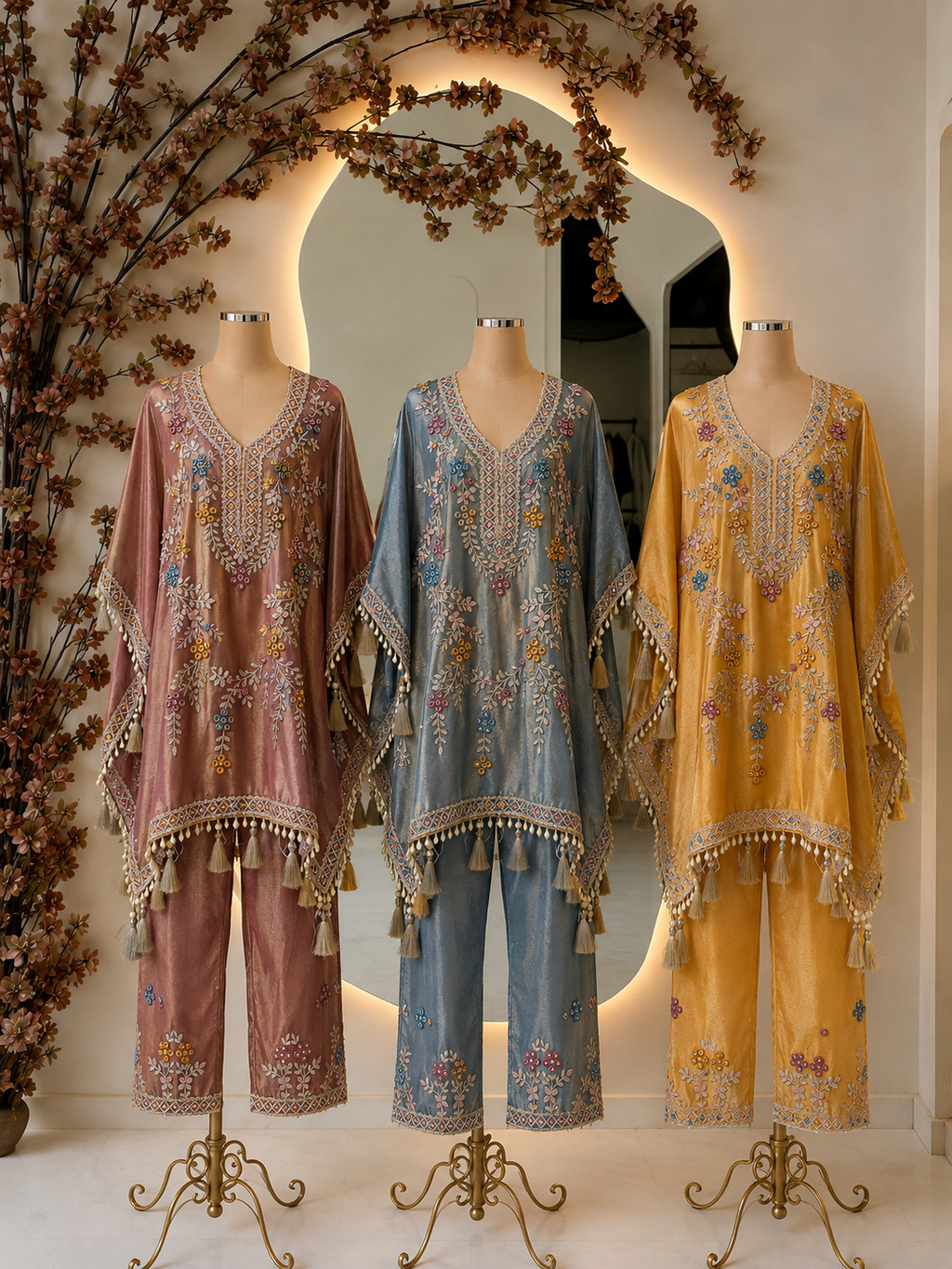 Noorani Kaftan & Farshi Salwar Set