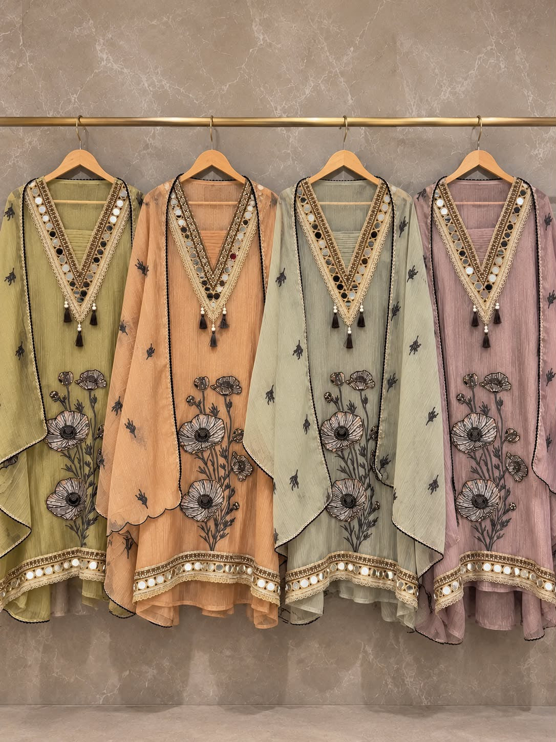 Gul-e-Bahar Unstitched Suit Set